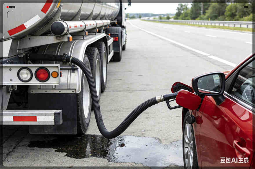 堆龙德庆汽车救援送水案例